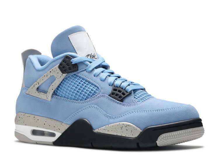 Air Jordan 4 Retro ''UNIVERSITY BLUE 